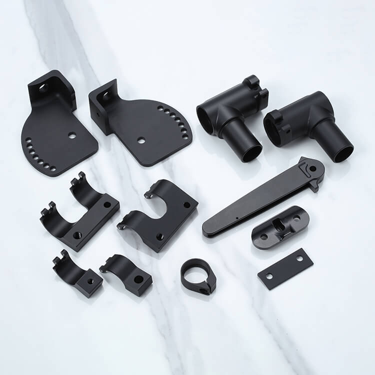 कस्टम एल्यूमीनियम मिश्र धातु मशीन किए गए भाग